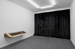 Andrés Pereira Paz, Isabel (in the warm pachakuti), 2021, installation view, Ph: Dotgain/GRAYSC